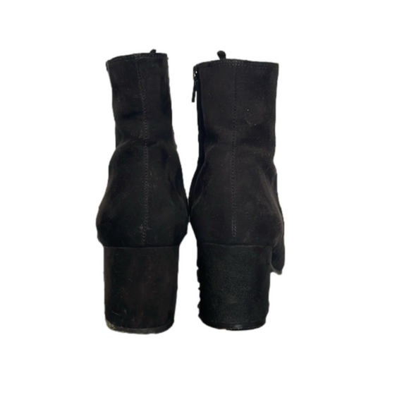 Faux Suede Ankle Boots - Picture 7 of 8